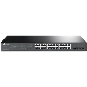 Resim Tp-Link TL-SG2428P 24 Port 10-100-1000 Poe+ Switch 4 Port SFP Çel 