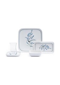 Resim Maxx Doria Vega Salvia 6 Kişilik 24 Parça Kahvaltı Takımı Pa2146 Renkli 
