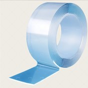 Resim 1 adet Ultra-Güçlü Çift Taraflı Bant İç Mekan Kullanımı İçin - Şeffaf, Plastik Yüzeyler İçin İdeal, Oda Dekoru, Mutfak & Banyo Temel Malzemeleri İçin Mükemmel 