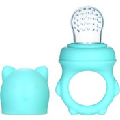 Resim Geeroyoo Bebek Besleyici Silikon Meyve Sebze Emziği - Kolay Temizlenir, Diş Kaşıyıcı Ve Güvenli Yemek Aracı Mavi 