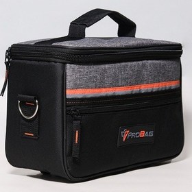 Resim Termal İzolasyonlu Kamp Ve Piknik Yemek İçecek Taşıma Çantası, Soğutucu Buzluk Çanta 18 Litre Gri 