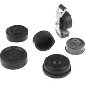 Resim Balık Tankları için Silikon Hava Taşı Replacement Kit, Akvaryum Oksijen Pompası Aksesuarları, Şarj Edilmemiş Güç Modu, Pil Gerekmez, Çeşitli Balık Türleri için Uygundur 