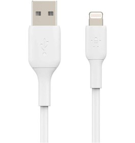 Resim Belkin Örgülü Lightning Kablosu iPhone , Apple Uyumlu iPad , Airpod'lar Için Bo 