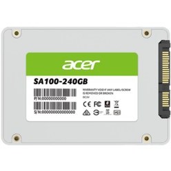 Resim ACER SSD SA100 2.5'' 240GB Bilgisayar Çevre Birimleri 