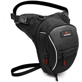 Resim Wineen Çok İşlevli Yansıtıcı Bacak Çantası Motosiklet Bisiklet Bisiklet Açık Hava Rahat Bel Paketi Uyluk Çantası Çok Renkli 