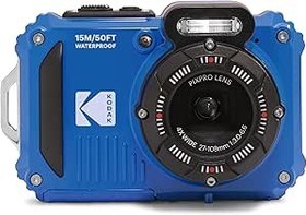 Resim Kodak Pixpro WPZ2/4x Yakınlaştırma Su Altı Fotoğraf Makinesi-Mavi 