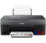 Resim Canon G2420 Renkli Mürekkep Tanklı Yazıcı Tarayıcı Fotokopi +1 Şişe Orijinal Siyah Mürekkep Hediye 