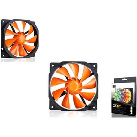 Resim Xigmatek Xof-f1255 120 120 25mm Turuncu Kasa Fanı 