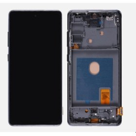 Resim Te Samsung Uyumlu S20fe G780 Çıtalı Lcd Ekran Dokunmatik Siyah 