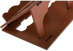 Resim Yasir Ahşap Rahle.Masa Üstü Portatif Ahşap 2 Kademeli Rahle 