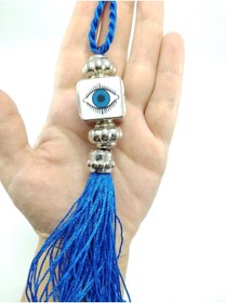 Resim Ennea Art Nazar Boncuğu Araba Dikiz Ayna Süsü Plastik Hediyelik Eşya 