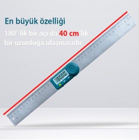 Resim Sevgift Loyka 5522-200 Dijital Açı Ölçer 