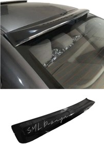 Resim SML Dizayn Honda Civic Fd6 Cam Üstü Spoiler Plastik Civic Fd6 Arka-cam-tavan-üstü-spoyler-kanat-rüzgarlık 