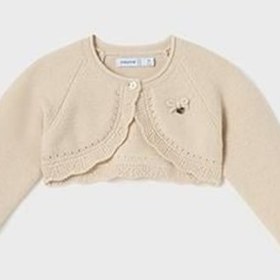 Resim Mayoral Kız Bebek Hırka Örme 308 Bej 
