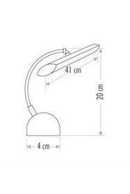 Resim Cata Ct-5212 7w Kuğu Ledli Aplik Gün Işığı 