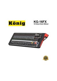 Resim König Kg-16Fx 16 Kanal Deck Mikser. 