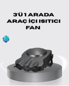 Resim Alvo Store BUĞZ 150W Araç İçi Isıtıcı ve Fan Kompakt Tasarım ve Hızlı Isıtma Özellikli 