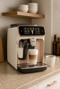 Resim Philips 20 Sıcak ve Soğuk İçecek Tam Otomatik Espresso Kahve Makinesi LatteGO 5500 Serisi EP5543 