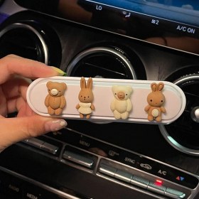 Resim Black Bear Superman Arabada Geçici Telefon Plakası Taşımak Için Araba Numarası Dijital Süsler Yaratıcı Işıklı Park Plakası Özel (Yurt Dışından) 