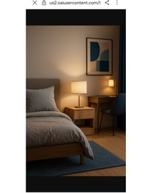 Resim Arya Ahsap Renk Gizli Bölmeli Komodin Ahşap 