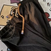 Resim Kadınların Gündelik Düz Beden Corduroy Pantolon - İlkbahar/Sonbahar Polyester Dokuma Düz Renk Pantolon, Yetişkinler için Esnek Cuffed Pantolon 