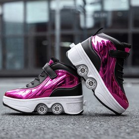 Resim Parkur ve Koşu İçin Deform Tekerlekli Spor Ayakkabı 2025 Luxury Edition | Paten Ayakkabı 