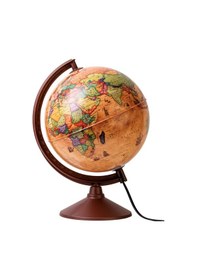 Resim Gürbüz Işıklı Antik Küre 26Cm 