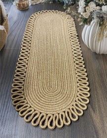 Resim Bohem Dekoratif Runner / Masa Örtüsü - 30x70cm / HASIR 