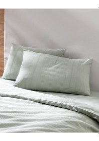 Resim Madame Coco Rosalie Tek Kişilik %100 Pamuk Armürlü Nevresim Takımı - Haki Çok Renkli 