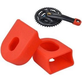 Resim Bisiklet Aynakol Koruma - Plastik, Kırmızı 