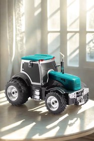 Resim LEERFEI Traktör Model Araba Kablosuz Hoparlör TF Kart USB Bluetooth FM Radyo Aux Destekli Bluetooth Speaker 