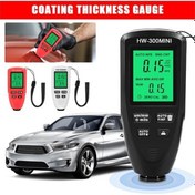 Resim Pazly K21404r Boya Kalınlık Ölçer, Otomobil Boya Muayene Cihazı, Sanayi Tipi, Kırmızı 