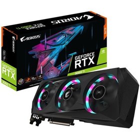 Resim Gigabyte NVIDIA GeForce RTX 3060 Ti Aorus Elite V2.0 LHR GV-N306TAORUS E-8GD 8 GB GDDR6 256 Bit Ekran Kartı 