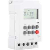 Resim Hangfox 110v Plastik Zaman Kontrol Cihazı - Büyük Ekranlı, Sanayi Sınıfı Çip İle Hassas Zamanlama, Ev Aletleri Ve Işıklar İçin Tm630s-01 