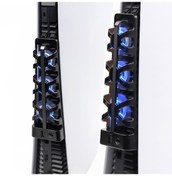 Resim Ps5 Soğutucu LED Işıklı Sessiz Fan Soğutucu Usb3.0 Radyatör Isı Emici Ps5 TP5-1523E 