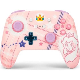 Resim Powera Nintendo Switch Kablosuz Pro Controller Princess Peach Edition Lisanslı 