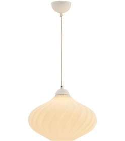 Resim Leonor Beyaz Tekli Modern Sarkıt Oturma Odası, Salon Sarkıt Avize Beyaz 