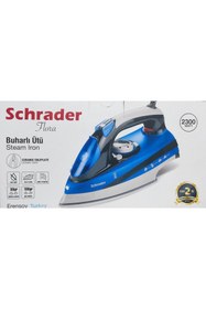 Resim SCHRADER Er-1525 Flora 2300 Watt Buharlı Ütü Mavi 