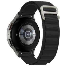 Resim Microsonic Samsung Gear Sport Kordon Alpine Loop Siyah 