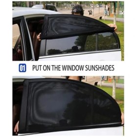 Resim Ankaflex Oto Yan Cam Güneşlik Perde 1 Adet 