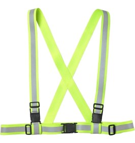 Resim Balp Yeşil Reflektörlü Motosiklet Scooter ve Bisiklet Pratik ikaz Yeleği 