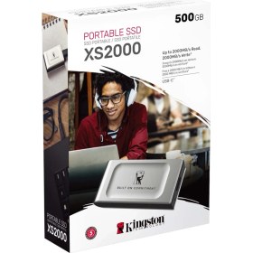 Resim Binbir Göz Bilgisayar Kıngston XS2000 1tb 2000/2000MB/S USB 3.2 Taşınabilir SSD SXS2000/1000G 