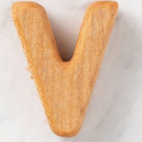 Resim Hobi Baby Organik Ahşap Harf - V 