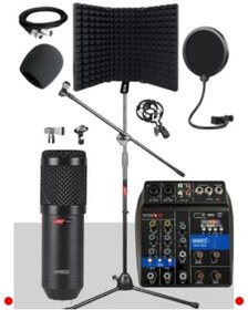 Resim Genel Markalar Stüdyo Mikrofon ve Mikser Kayıt Paketi 