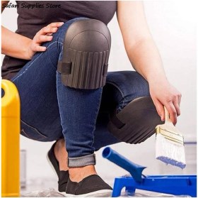 Resim Dizlik Yumuşak, Sağlam&hafif Otomobil Tamir, Inşaat Işleri Için,su Geçirmez Seramikçi Dizliği 1 Çift 