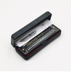 Resim Hermann Mayer Hm10c Dark Harmonica - Domajör Mızıka 