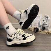 Resim Bağcıklı Moda Stil Yumuşak Sıcak Tutan Genç Yetişkin Kadın Ayakkabı 001 