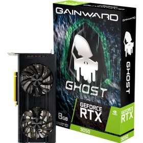 Resim Gainward NVIDIA GeForce RTX 3050 Ghost NE63050019P1-190AB 8 GB GDDR6 128 Bit Ekran Kartı 