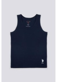 Resim U.S. Polo Assn. U.s Polo Erkek Çocuk 2'li Takım Atlet Beyaz 