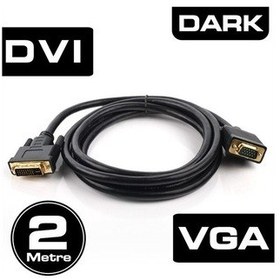 Resim Dark 2m Vga-dvı 24+5 Çift Yonlu Kablo Dk-cb-dvıxvgal200 